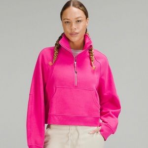 Lululemon Scuba Oversized Funnel Neck Half Zip